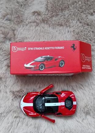 Коллекционная машинка bburago ferrari sf90 stradale assetto fiorano