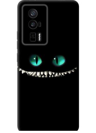 Чохол силіконовий на телефон xiaomi redmi k60 чеширський кіт "689u-2973-58250"