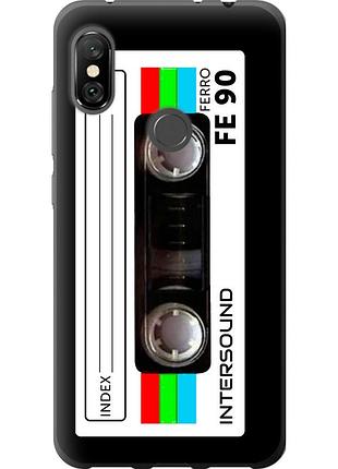 Чехол 2d пластиковый на телефон xiaomi redmi note 6 pro кассета с90 "4894t-1551-58250"
