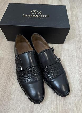 Шкіряні туфлі marriotti 45-46