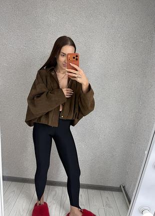 Бомбер zara