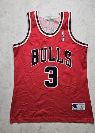 Баскетбольна майка champion chicago bulls tyson chandler #3 nba jersey