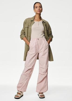Коттоновые брюки m&amp;s 20/4xl