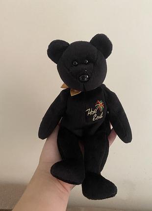 Колекційний ведмедик ty чорний