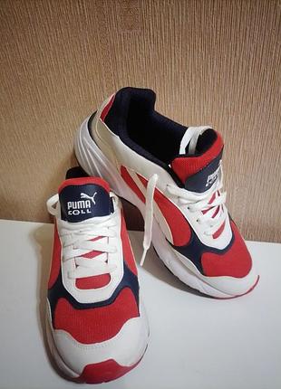 Кросівки чоловічі puma червоно-білі, розмір 42