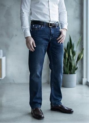 Чоловічі джинси true religion geno relaxed slim w34 (l-xl) оригінал