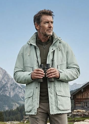 Винтажная парка-ветровка schöffel gore-tex мужская куртка (gormcore vintage 90s) р.52-54, на рост 180–190 см