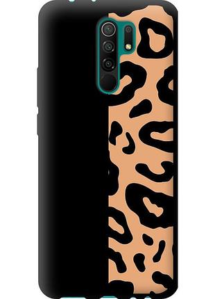 Чехол tpu на телефон xiaomi redmi 9 пятна леопарда "4269b-2019-58250"