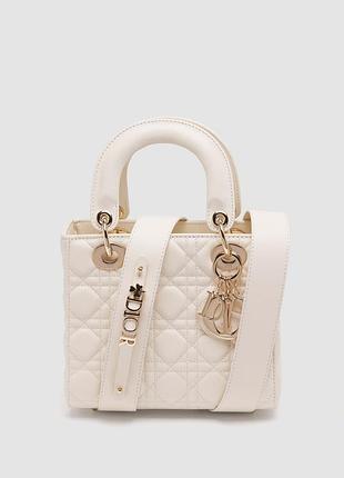 Сумка small lady диор dior my bag cream