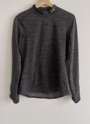 Жіночий термо лонгслів under armour coldgear mock (розмір m / оригінал)