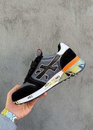 Premiata mick grey/orange 5