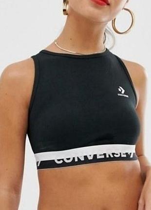 Спортивн й топ-кроп converse s