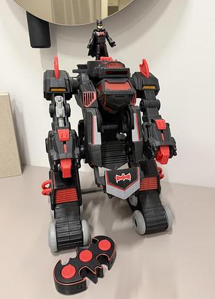 Робот-трансформер бетмен на пульті batman imaginext fisher-price