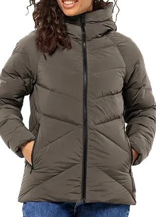 Куртка жіноча jack wolfskin marienplatz jkt w коричнева 1207611-5719