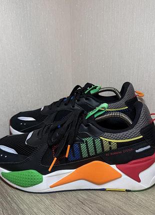 Кросівки puma rs-x bold black andean toucan orange