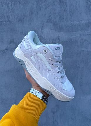 Puma 180 suede white/grey