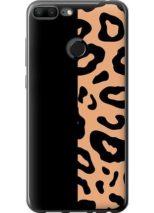 Чехол силиконовый на телефон huawei honor 9 lite пятна леопарда "4269u-1359-58250"