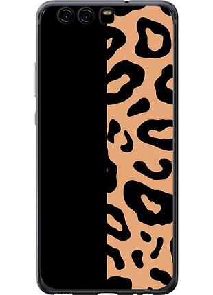 Чохол 2d пластиковий на телефон huawei p10 плями леопарда "4269t-780-58250"