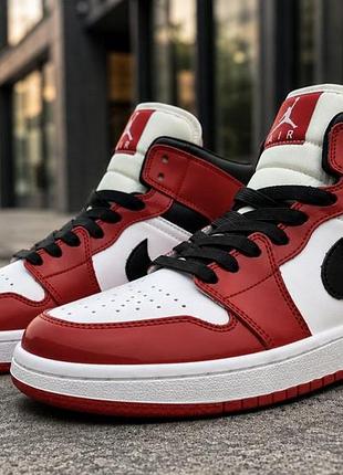 Мужские кроссовки nike air jordan. натуральная кожа ( 41,42 размер )