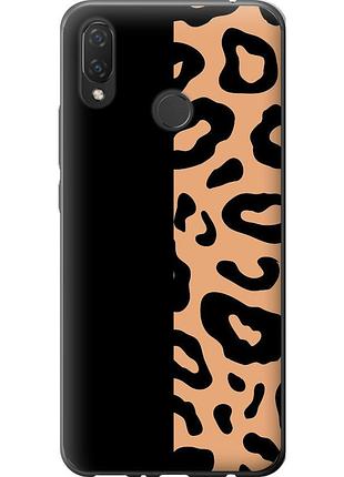 Чохол силіконовий на телефон huawei p smart plus плями леопарда "4269u-1555-58250"