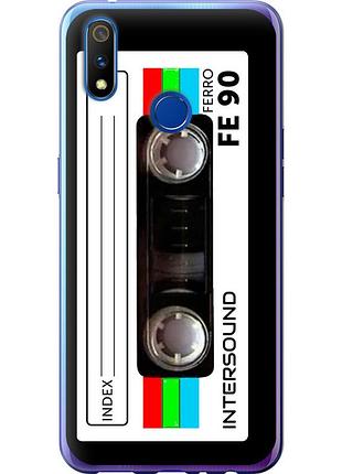 Чехол силиконовый на телефон realme 3 pro кассета с90 "4894u-1863-58250"