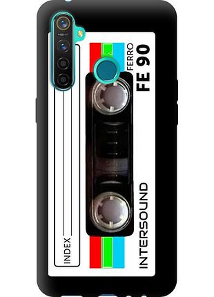 Чехол tpu на телефон realme 5 pro кассета с90 "4894b-1861-58250"