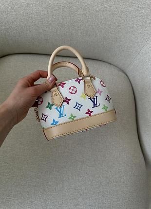 Сумка lv x tm nano louis alma monogram vuitton multicolor