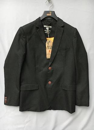 Чоловічий піджак блейзер garcia jeans чорний s, l