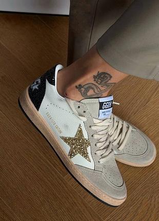 Жіночі кеди golden goose deluxe brand ggdb — натуральна шкіра, топ якість. в наявності,