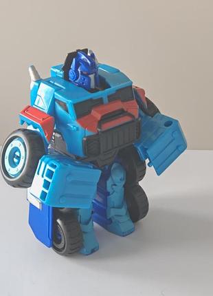 Hasbro transformers optimus prime playskool heroes figure rescue bots 7