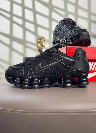 Nike shox tl all black