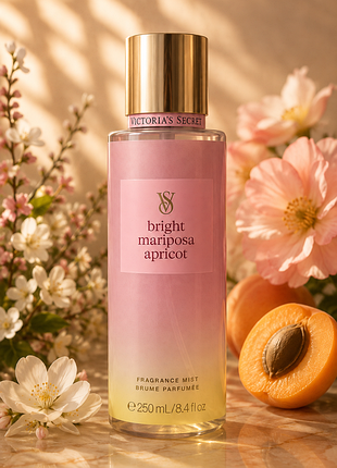 Спрей мист для тела bright mariposa apricot victoria's secret