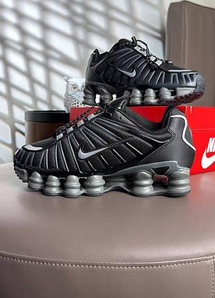 Nike shox tl black grey