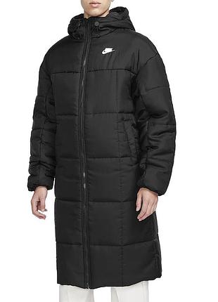Куртка женская nike w nsw tf thrmr clsc parka черная fb7675-010
