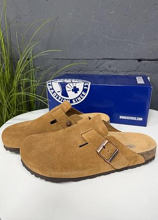 Взуття клоги ортопедичні шльопанці біркеншток birkenstock boston сабо шльопанці