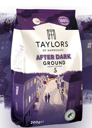 Кава мелена taylors of harrogate after dark 200 г
