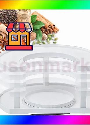 Bs специалист spice spinner best mix two-tiered spice organizer, поворотная подставка для специй, кару bas77/n