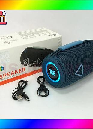Bs bluetooth-колонка tg657 с best mix rgb подсветкой 1500 mah, музыкальные столбики для улицы. цвет: с bas77/n
