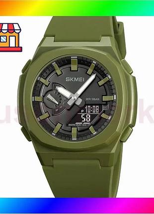Bs часы наручные мужские best mix skmei 2091agbk, тактические часы, часы армейский оригинал, наручные bas77/n