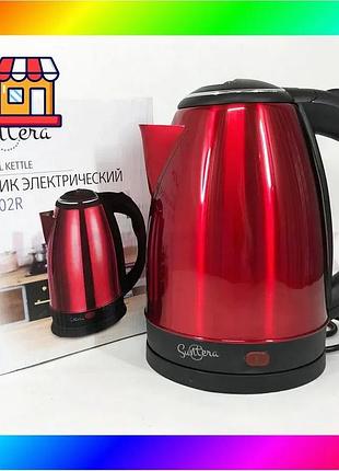 Bs электрочайник suntera ekb-302r, best mix стильный электрический чайник, электронный чайник bas77/n