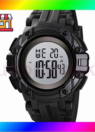 Bs часы наручные мужские best mix skmei 1545bkwt black-white, водонепроницаемые мужские часы. цвет: че bas77/n