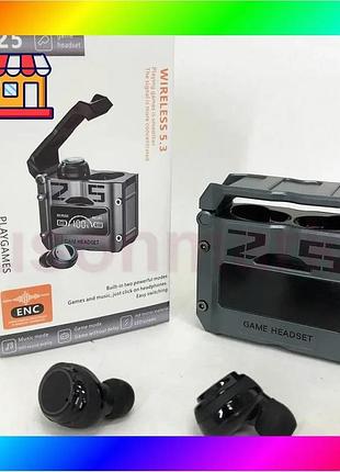 Bs беспроводные наушники m25, best mix bluetooth 5.3, механические армированные двойного режима игровы bas77/n