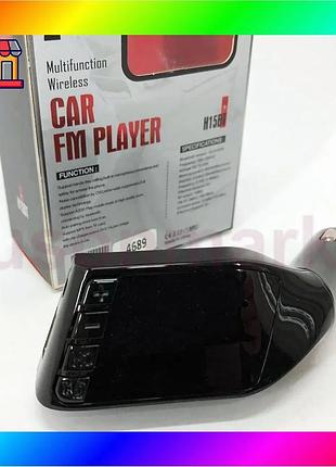 Bs автомобильный fm трансмиттер best mix модулятор h15 bluetooth mp3, fm модулятор usb. цвет: черный bas77/n