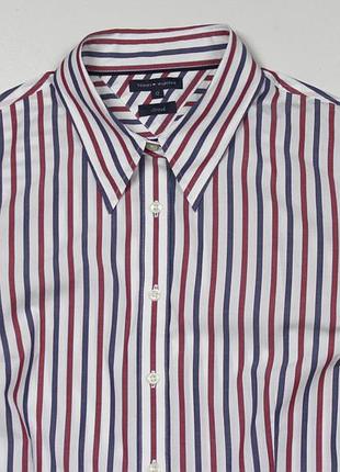 Оригинальная женская приталенная / slim fit рубашка в полоску от Tommy hilfiger