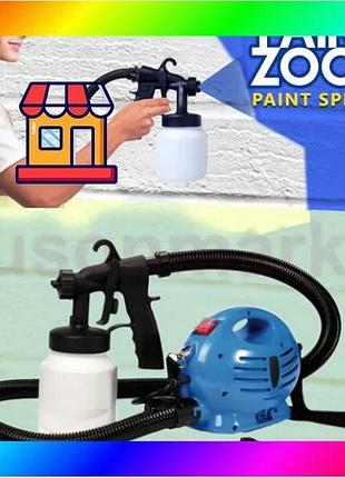 Bs фарборозпилювач пульверизатор paint best mix zoom професійний розпилювач фарби апарат для фарбуванн bas77/n