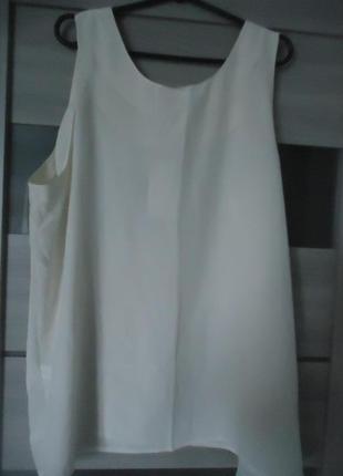Шелковая майка блуза, 100% шелк2 фото