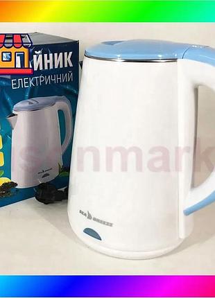 Bs электрочайник seabreeze sb-017 best mix 1.8 л 1500 вт стильный электрический чайник, чайник электро bas77/n