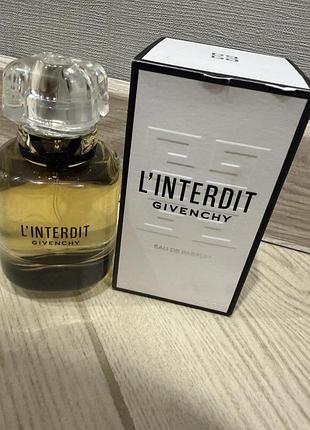 Духи l'interdit givenchy