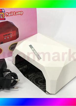 Bs сушилка для ногтей best mix uv lamp ccf+led, сушилка для ногтей, портативная сушилка для ногтей. цв bas77/n
