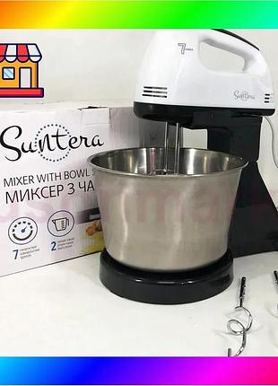 Bs міксер блендер suntera best mix smx-504 стаціонарний міксер, міксер тістоміс для дому, міксер плане bas77/n